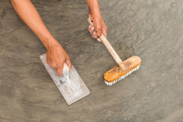 Driveway Concrete Staining in Reno
